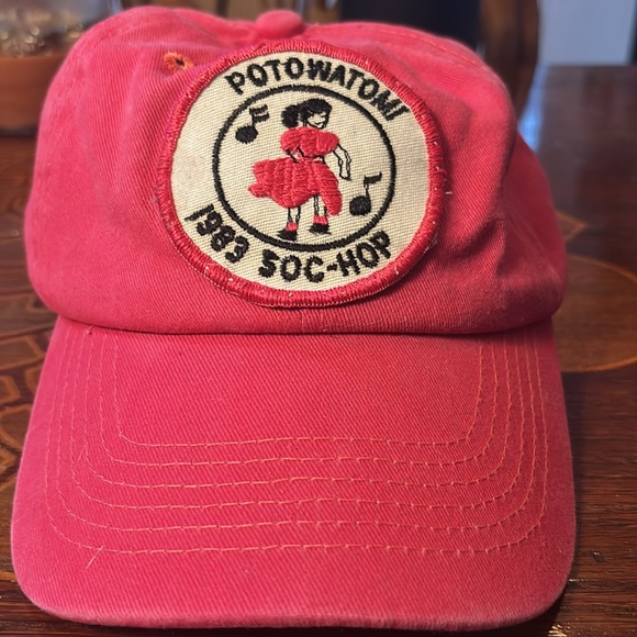 KB Accessories - Hot pink Girl Scouts of America soc hop Baseball Cap vintage patch hat sporty